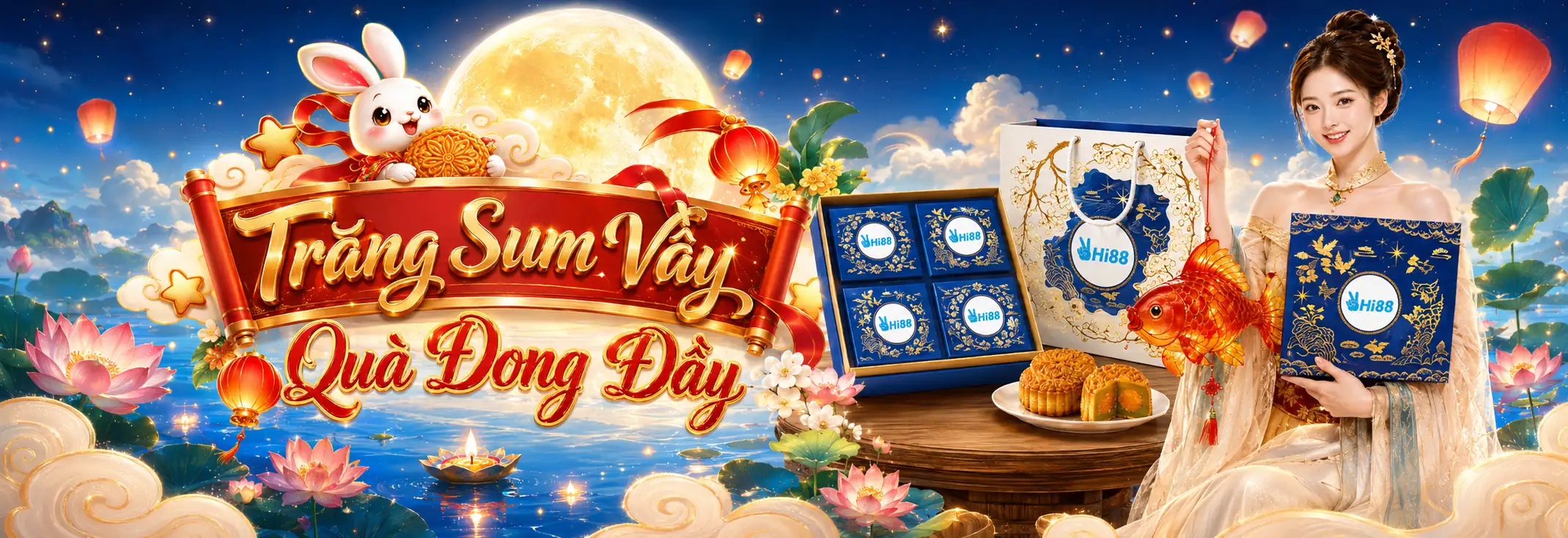 banner trung thu trăng sum vầy hi88
